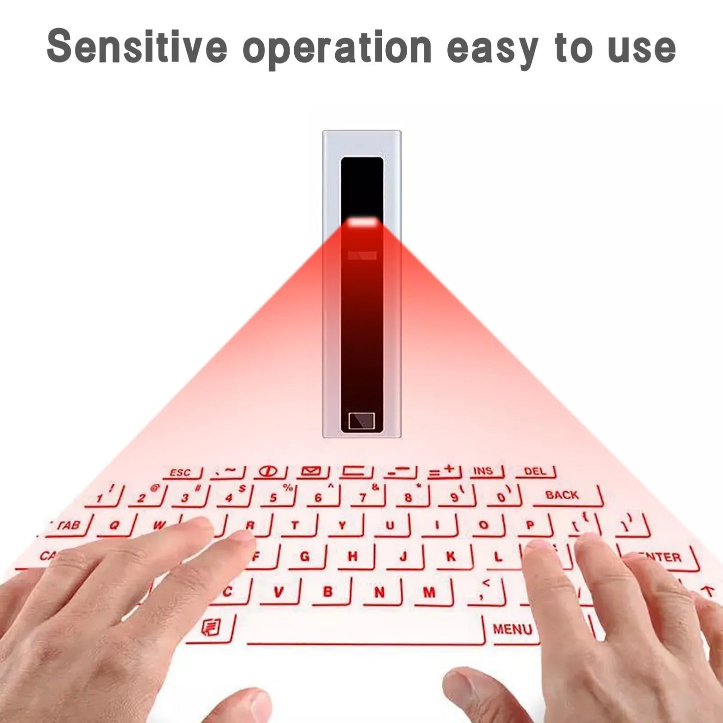 Wireless Projection Virtual Bluetooth Keyboard