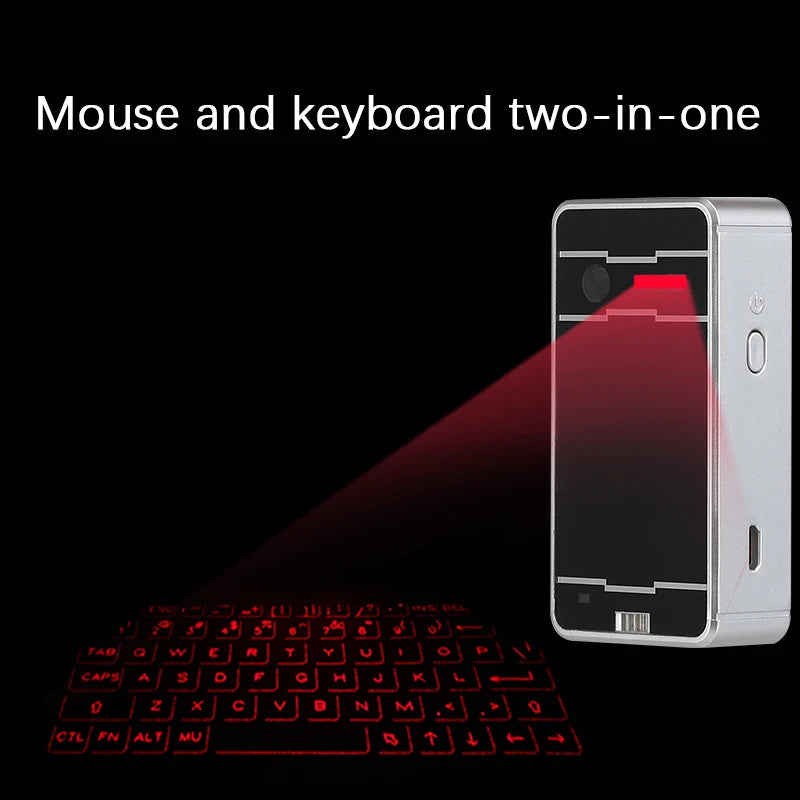 Portable Bluetooth Virtual Laser Keyboard Wireless Projector