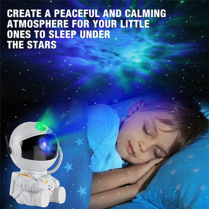 Astronaut Star Projector Galaxy Night Light Space Starry Nebula Ceiling LED Lamp