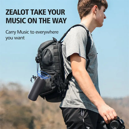 ZEALOT S51 Powerful Bluetooth Speaker Bass Wireless Speakers Subwoofer Waterproof Sound Box