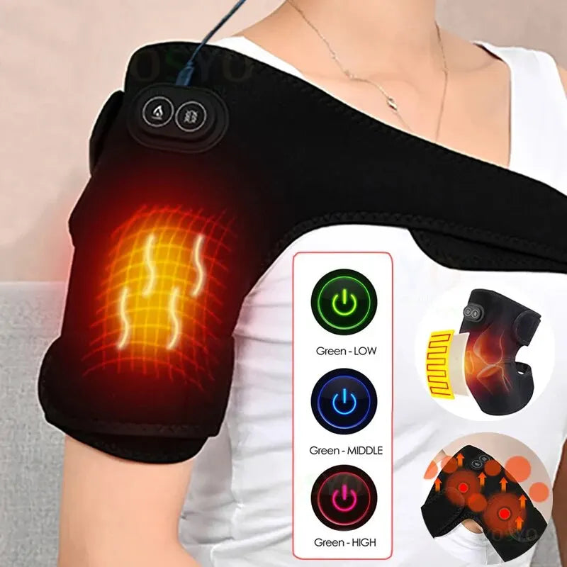 Electric Heating Kneepads Shoulder Massage