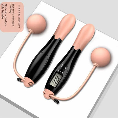 Cordless Electronic Jumping Rope Counting Speed Skipping Counter Gym Fitness Crossfit Skipping Smart Jump Rope with LCD Screen