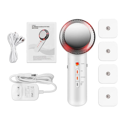 3 in 1 Face Lift Devices EMS RF Microcurrent Skin Rejuvenation Women Facial Massager