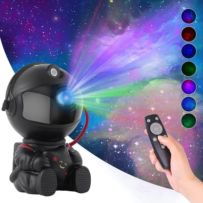 Astronaut Star Projector Galaxy Night Light Space Starry Nebula Ceiling LED Lamp