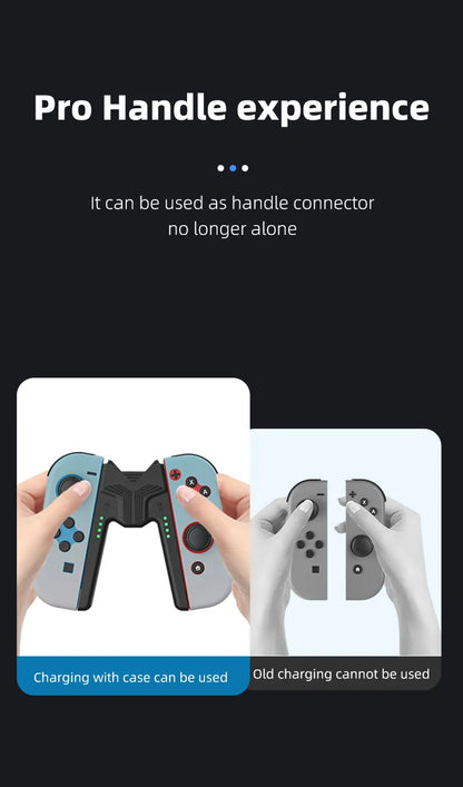 Aolion Charging Grip Bracket for Switch Joycon Handle Gaming Controller for Nintendo Switch Accessories