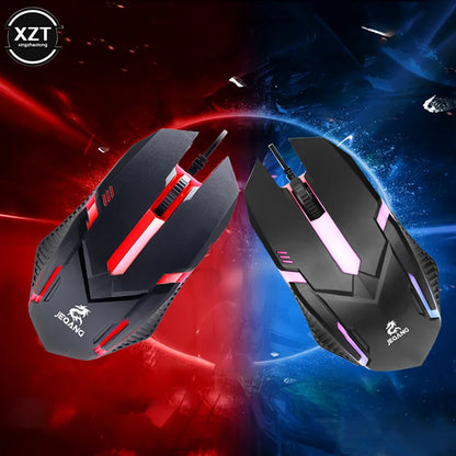 USB Wired Mini RGB Gaming Mouse 1000 DPI Optical 3 Button