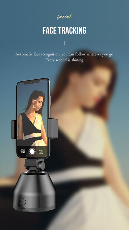 Smart 360° Auto Rotation Face Tracking Phone Holder