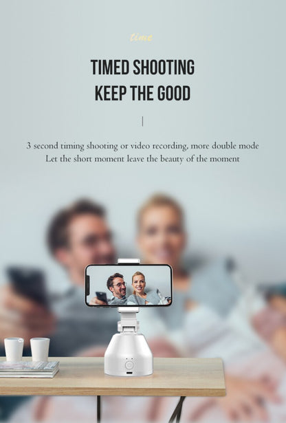 Smart 360° Auto Rotation Face Tracking Phone Holder