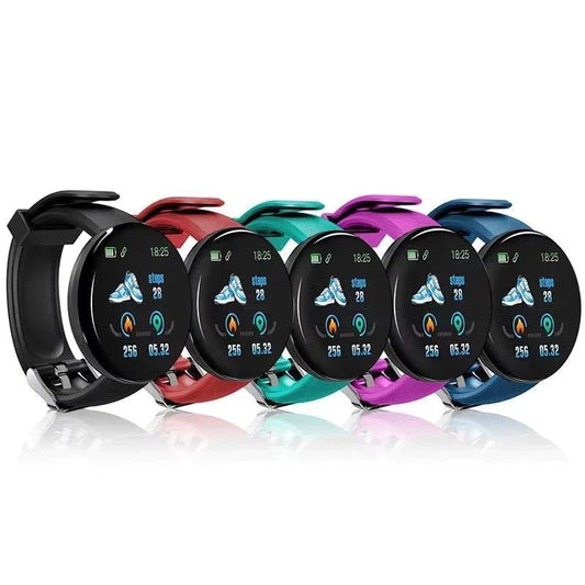 Smart Watch Sports Real-time Activity Tracker Heart Rate Monitor Women Men For Android IOS